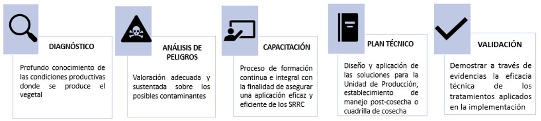 Proceso de implementación SRRC